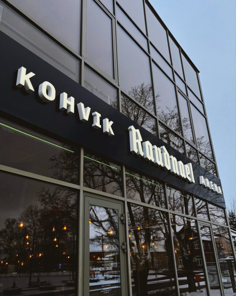 Raudnael Arena kohvik ootab Viljandi kesklinnas (Kersti Hendrikson).