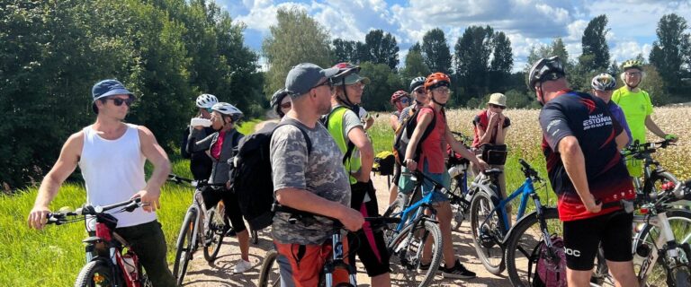 Cycling trip with the team to Mulgimaa (Heiti Mäemees).