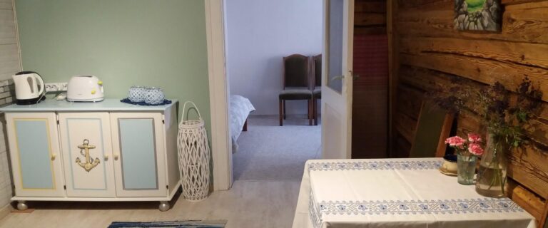 Viljandi Paadimehe Apartmenti kööginurk (Monika Teesalu).